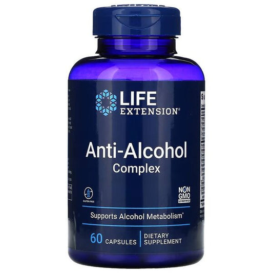 Life Extension: Anti-Alcohol Complex - 60 caps