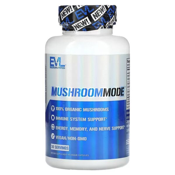 EVLution Nutrition: Mushroom Mode - 90 vcaps