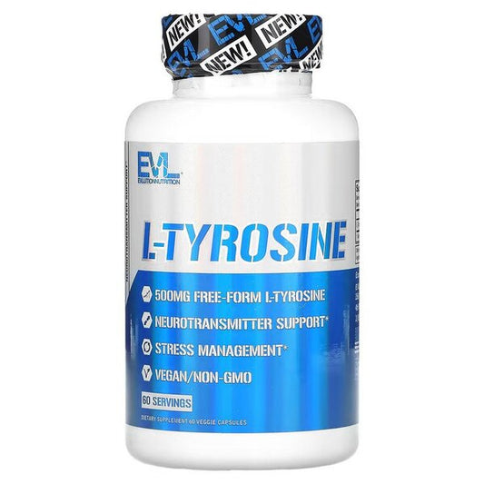 EVLution Nutrition: L-Tyrosine - 60 vcaps