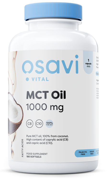 Osavi: MCT Oil, 1000mg - 180 softgels