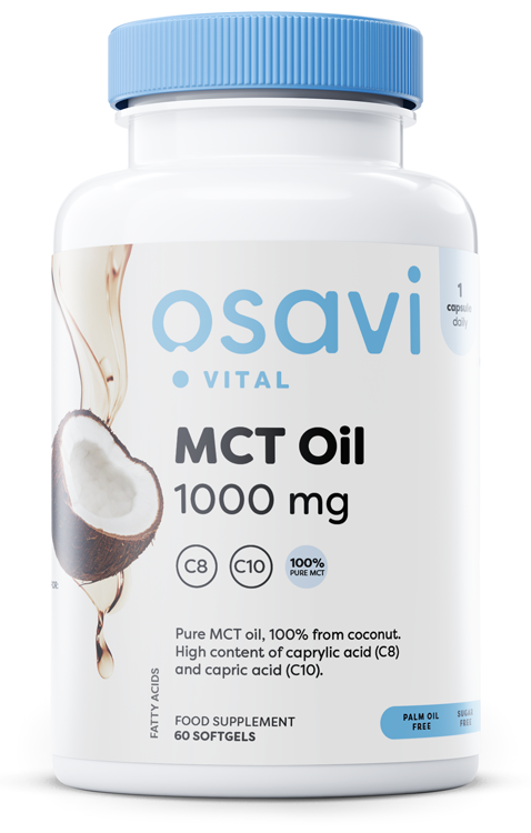 Osavi: MCT Oil, 1000mg - 60 softgels