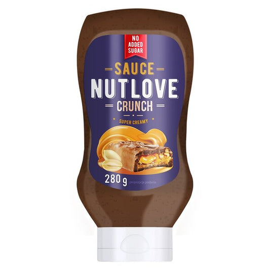 Allnutrition: Nutlove Sauce, Crunch - 280 ml.