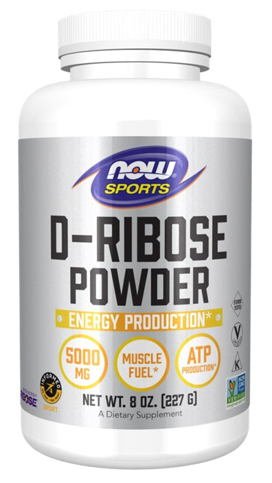 NOW Foods: D-Ribose, Powder - 227g