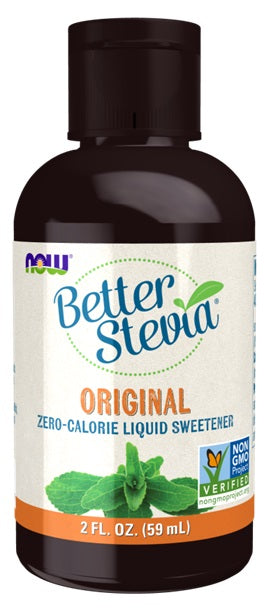 NOW Foods: Better Stevia Liquid, Original - 59 ml.