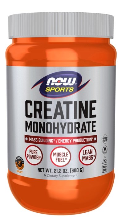 NOW Foods: Creatine Monohydrate, Pure Powder - 600g