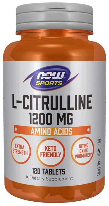 NOW Foods: L-Citrulline, 1200mg Extra Strength - 120 tabs