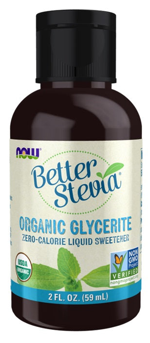 NOW Foods: Better Stevia Organic Glycerite - 59 ml.