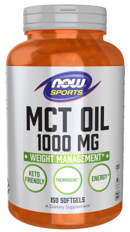 NOW Foods: MCT Oil, 1000mg - 150 softgels