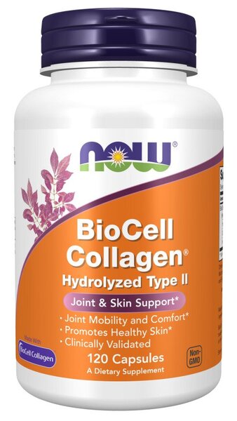 NOW Foods: BioCell Collagen Hydrolyzed Type II - 120 caps