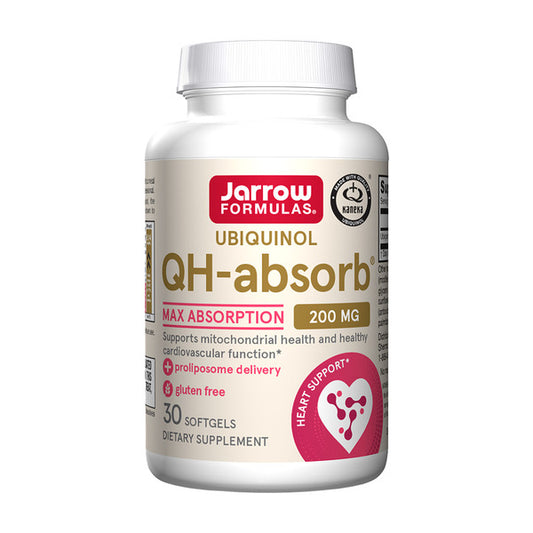 Jarrow Formulas: Ubiquinol QH-absorb, 200mg - 30 softgels