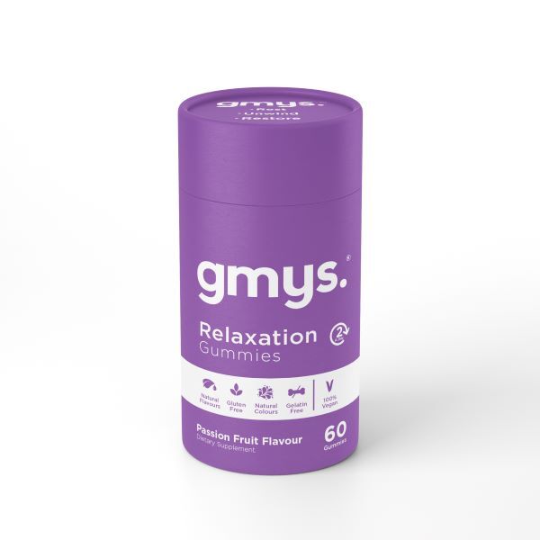 Gmys: Relaxation Gummies, Passion Fruit - 60 gummies