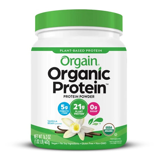 Orgain: Organic Protein, Vanilla Bean - 462g