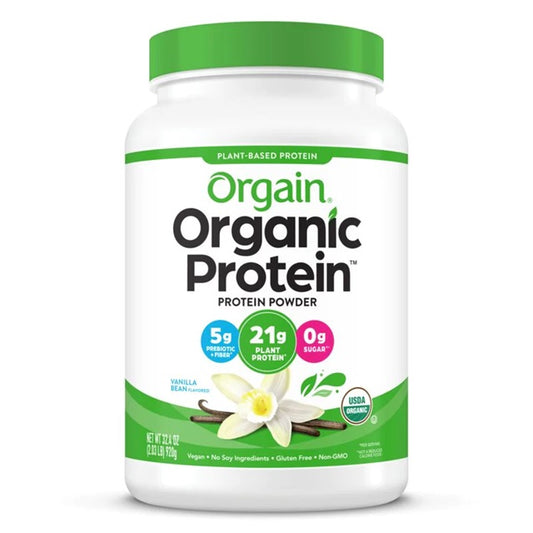 Orgain: Organic Protein, Vanilla Bean - 920g