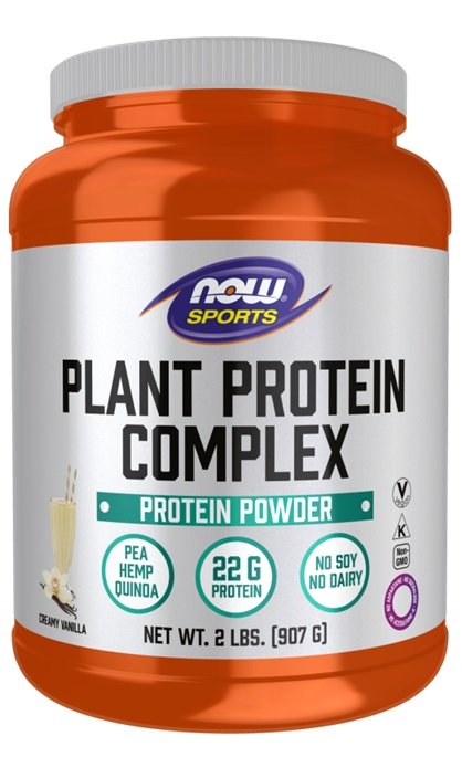 NOW Foods: Plant Protein Complex, Creamy Vanilla - 907g