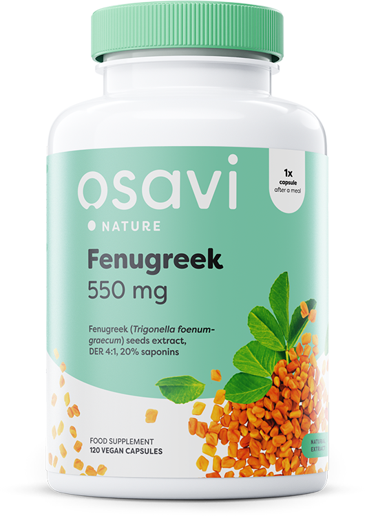 Osavi: Fenugreek, 550mg - 120 vcaps