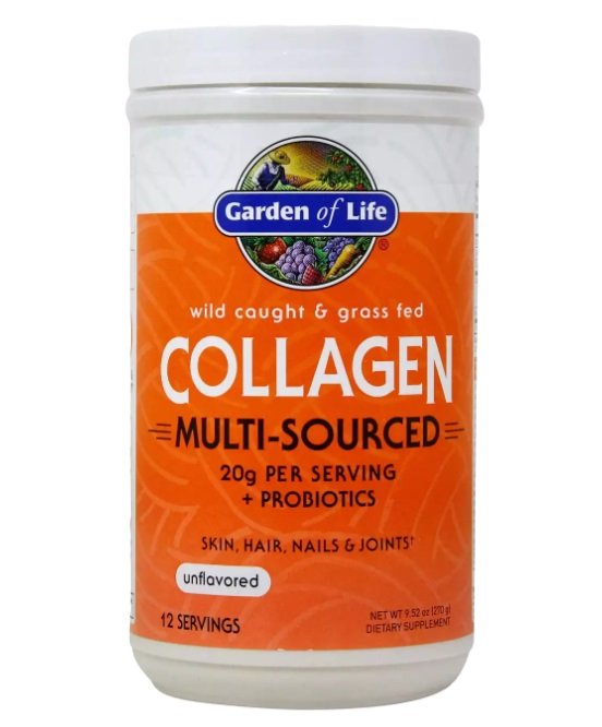 Garden of Life: Wild Caught & Grass Fed Collagen Multi-Sourced Powder - 270g