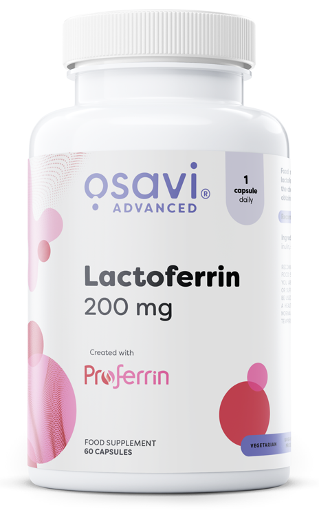 Osavi: Lactoferrin, 200mg - 60 caps