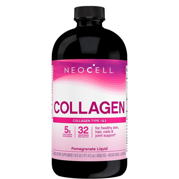 NeoCell: Collagen Type 1 & 3 Liquid, Pomegranate - 473 ml.