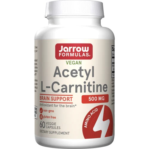 Jarrow Formulas: Acetyl L-Carnitine, 500mg - 60 vcaps