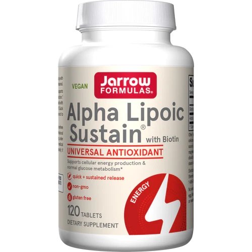 Jarrow Formulas: Alpha Lipoic Sustain with Biotin - 120 tabs