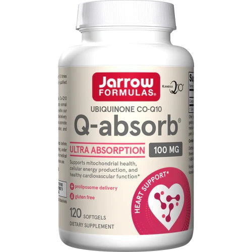 Jarrow Formulas: Q-absorb, 100mg - 120 softgels