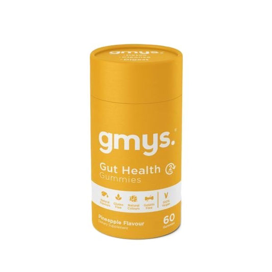 Gmys: Gut Health Gummies, Pineapple - 60 gummies