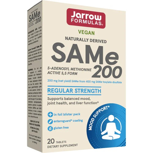 Jarrow Formulas: SAMe 200 - 20 tabs