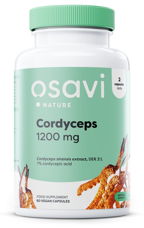 Osavi: Cordyceps, 1200mg - 60 vegan caps