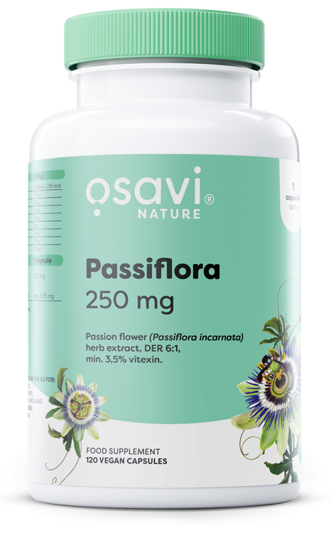 Osavi: Passiflora, 250mg - 120 vegan caps