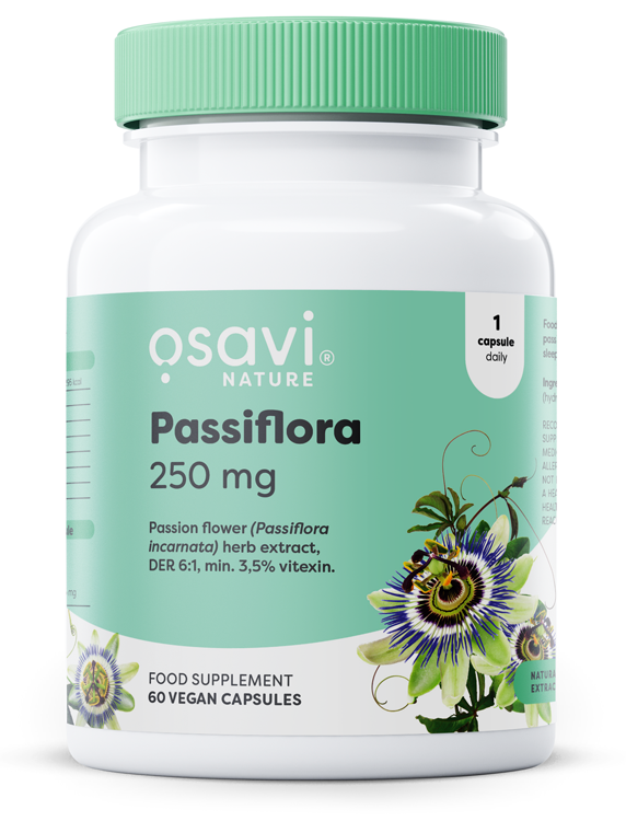 Osavi: Passiflora, 250mg - 60 vegan caps