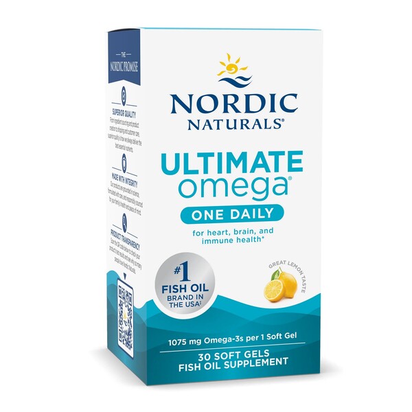 Nordic Naturals: Ultimate Omega One Daily, 1075mg Lemon - 30 softgels