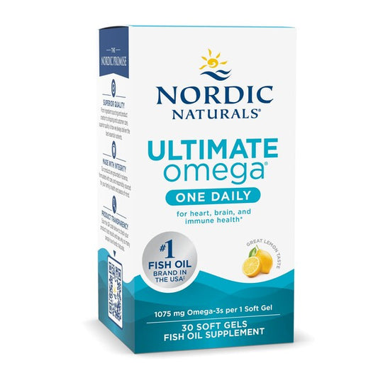 Nordic Naturals: Ultimate Omega One Daily, 1075mg Lemon - 30 softgels