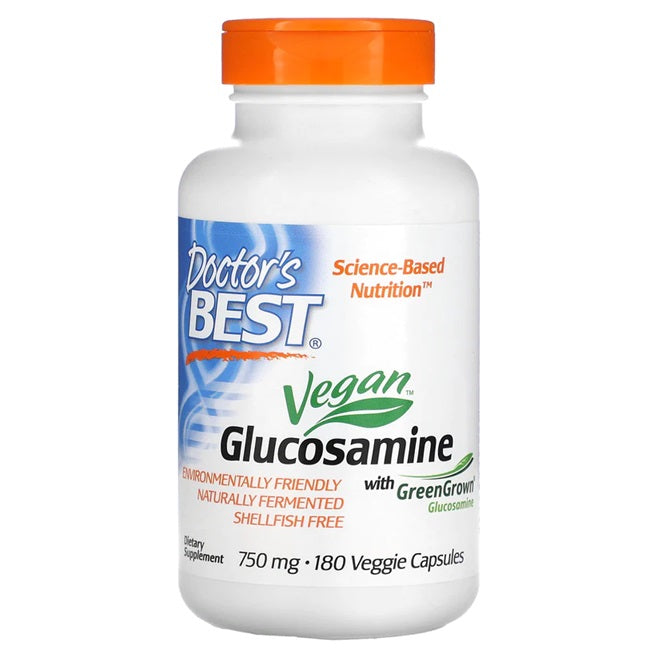 Doctor's Best: Vegan Glucosamine with GreenGrown, 750mg - 180 vcaps