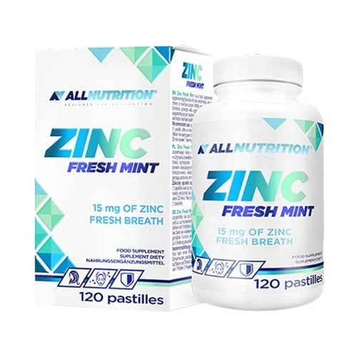 Allnutrition: Zinc, 15mg (Fresh Mint) - 120 pastilles