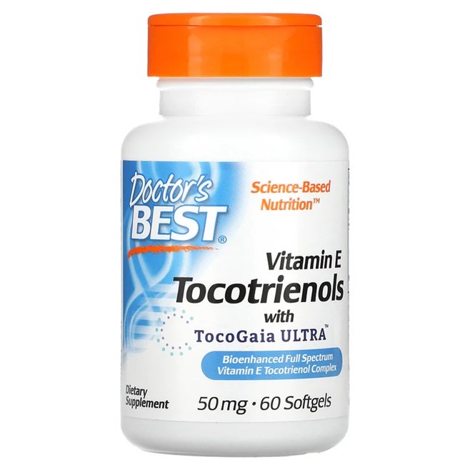 Doctor's Best: Tocotrienols, 50mg - 60 softgels