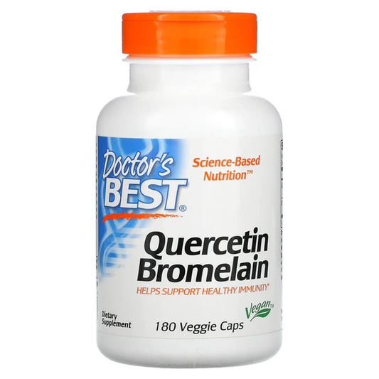 Doctor's Best: Quercetin Bromelain - 180 vcaps