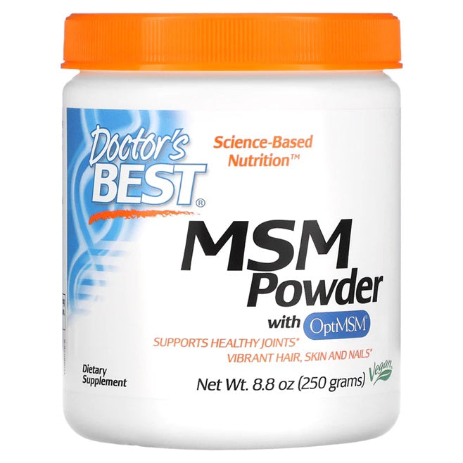 Doctor's Best: MSM with OptiMSM Vegan, Powder - 250g