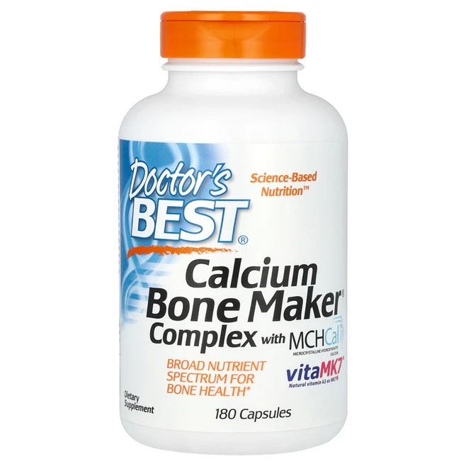 Doctor's Best: Calcium Bone Maker Complex with MCHCal - 180 caps