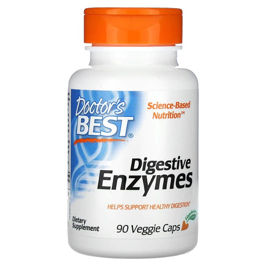 Doctor's Best: Digestive Enzymes - 90 vcaps