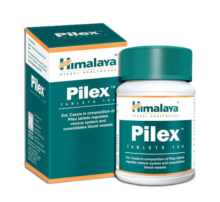 Himalaya: Pilex - 100 tablets