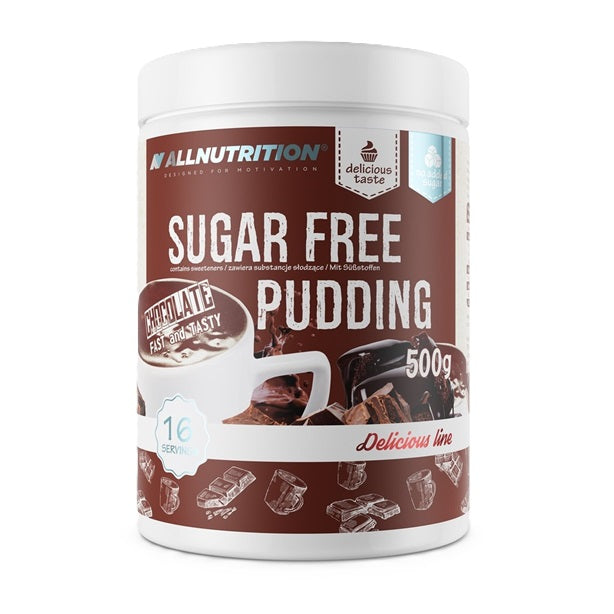 Allnutrition: Sugar Free Pudding, Chocolate - 500g