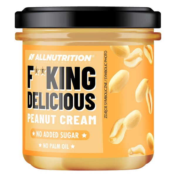 Allnutrition: Fitking Delicious Peanut Cream, Natural - 350g