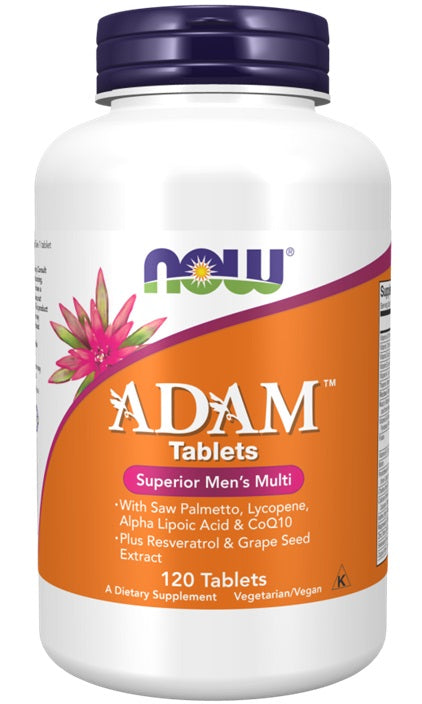 NOW Foods: ADAM Multi-Vitamin for Men - 120 tablets