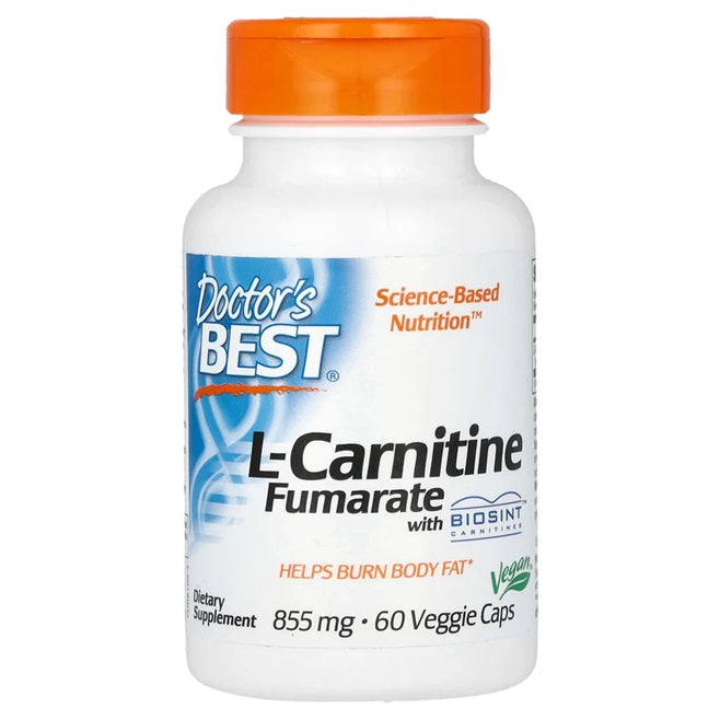 Doctor's Best: L-Carnitine Fumarate with Biosint Carnitines, 855mg - 60 vcaps