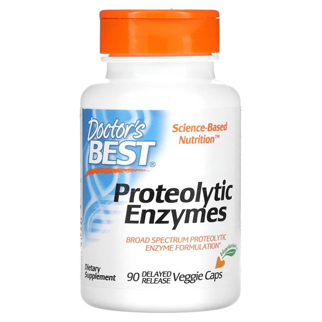 Doctor's Best: Proteolytic Enzymes - 90 vcaps