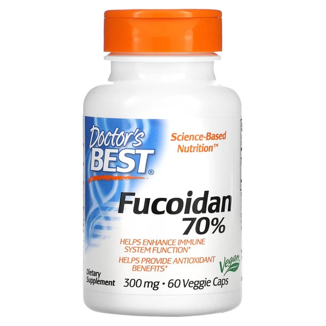 Doctor's Best: Fucoidan 70%, 300mg - 60 vcaps