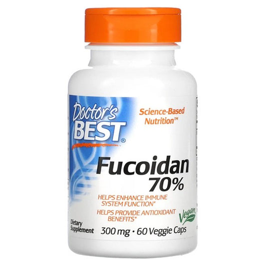 Doctor's Best: Fucoidan 70%, 300mg - 60 vcaps