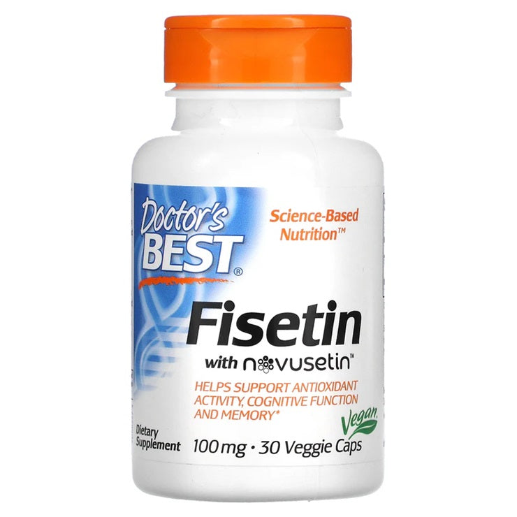 Doctor's Best: Fisetin with Novusetin, 100mg - 30 vcaps