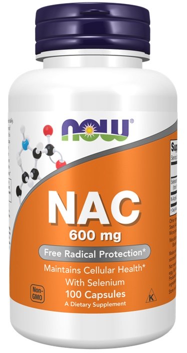 NOW Foods: NAC with Selenium, 600mg - 100 caps