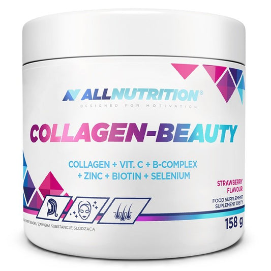 Allnutrition: Collagen-Beauty, Strawberry - 158g